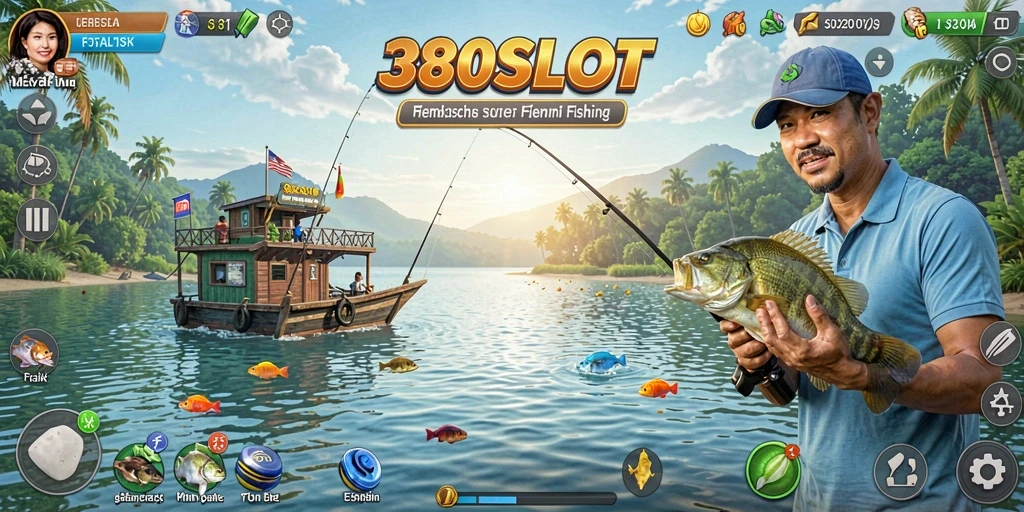Tangkapan ikan yang luar biasa dalam permainan memancing 380SLOT.