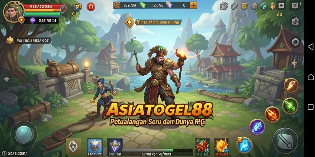 Gameplay dinamis ASIATOGEL88 yang memukau dan penuh tantangan.