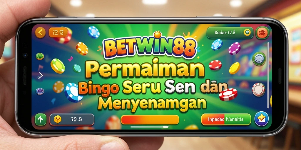 Tampilan permainan Bingo yang menarik di BETWIN88.