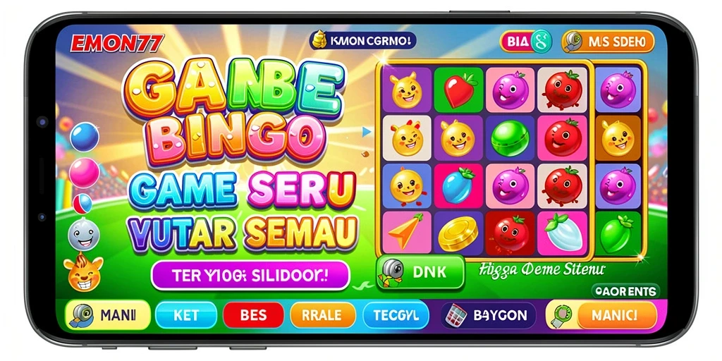 Gameplay seru EMON77 dengan sesi Bingo yang mendebarkan.