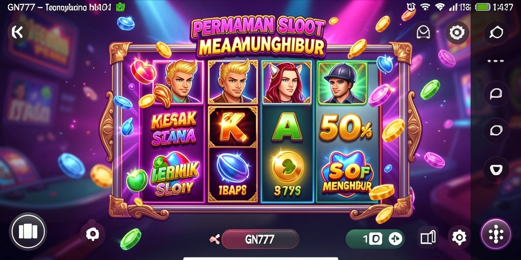 Gameplay GN777 yang mengasyikkan dan penuh warna.