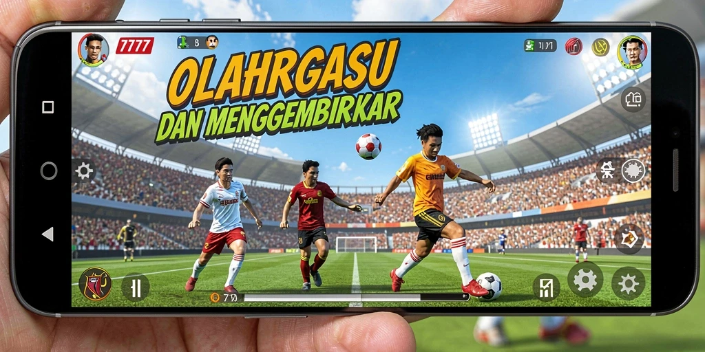 Tampilan seru gameplay olahraga L777 yang menegangkan dan menarik.