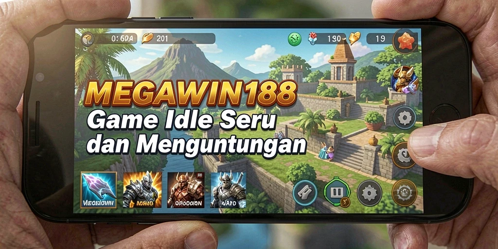 Screenshot utama MEGAWIN188 menunjukkan gameplay Idle yang menarik.