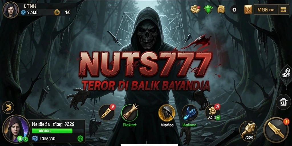Gameplay NUTS777 yang menegangkan dan penuh kengerian.