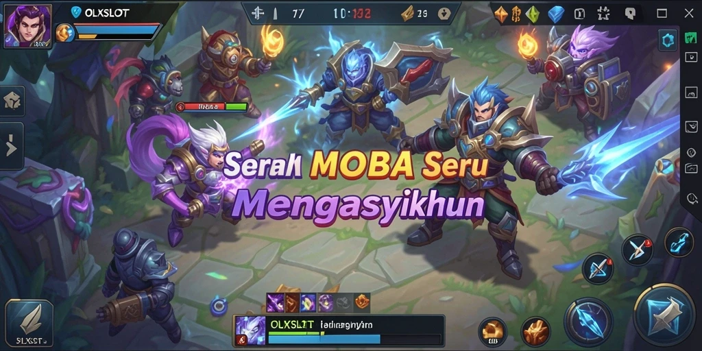 Gameplay seru dengan pertarungan strategi di OLXSLOT.