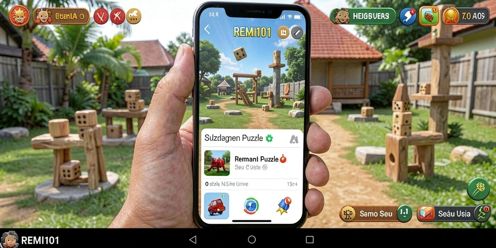 Gameplay seru dan menantang dalam REMI101.
