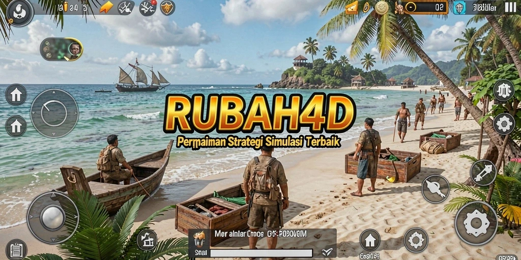 Tampilan menarik gameplay strategi RUBAH4D yang menantang.
