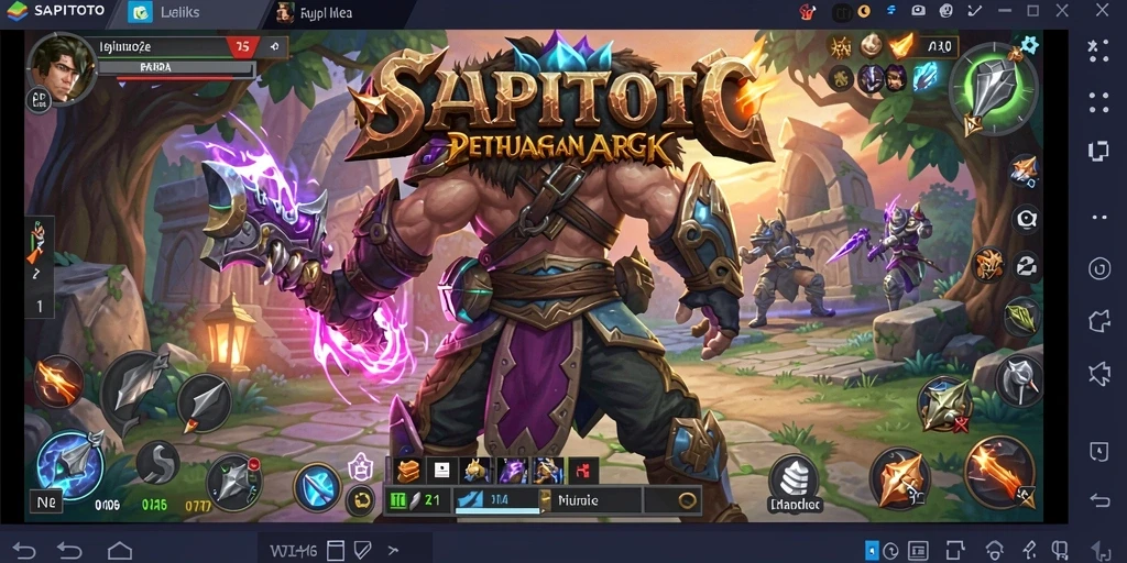 Gameplay seru dengan aksi mendebarkan di SAPITOTO.