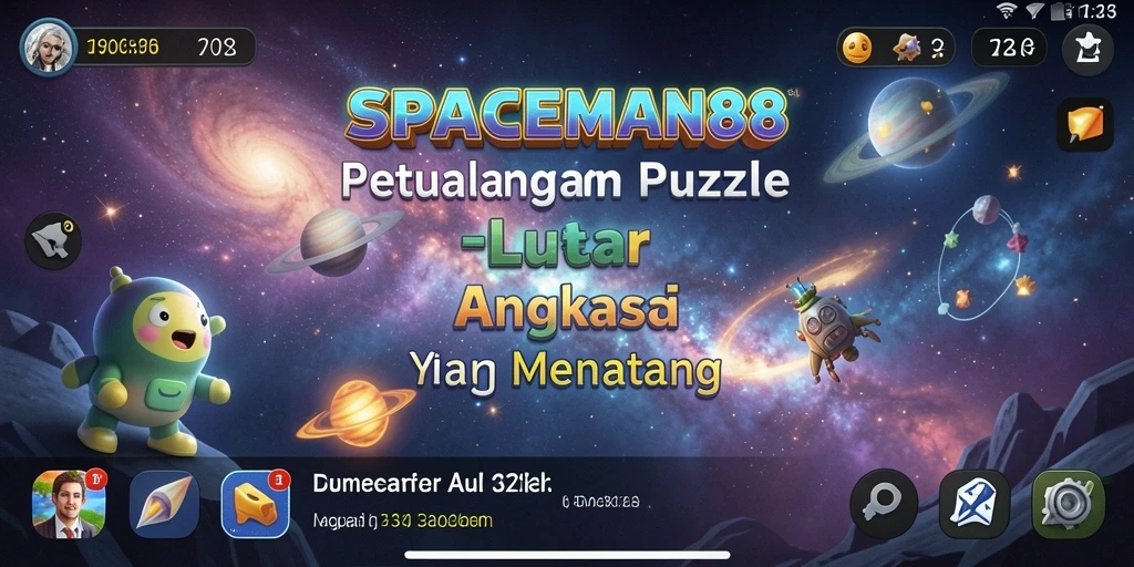 Gameplay SPACEMAN88 yang menarik dengan tantangan puzzle.